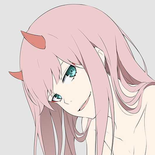 【动漫人物头像】zero two头像-死宅屋